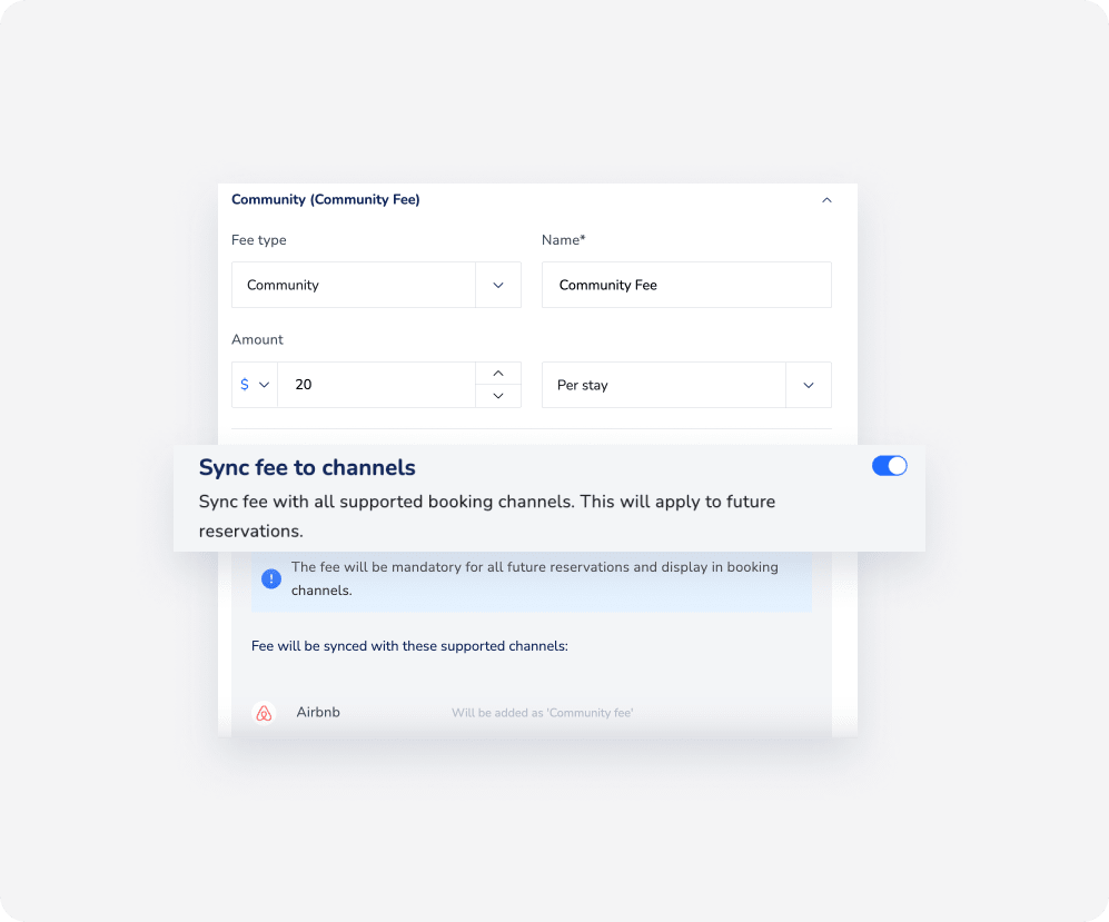 How additional fees are calculated in Airbnb Guesty Help Center